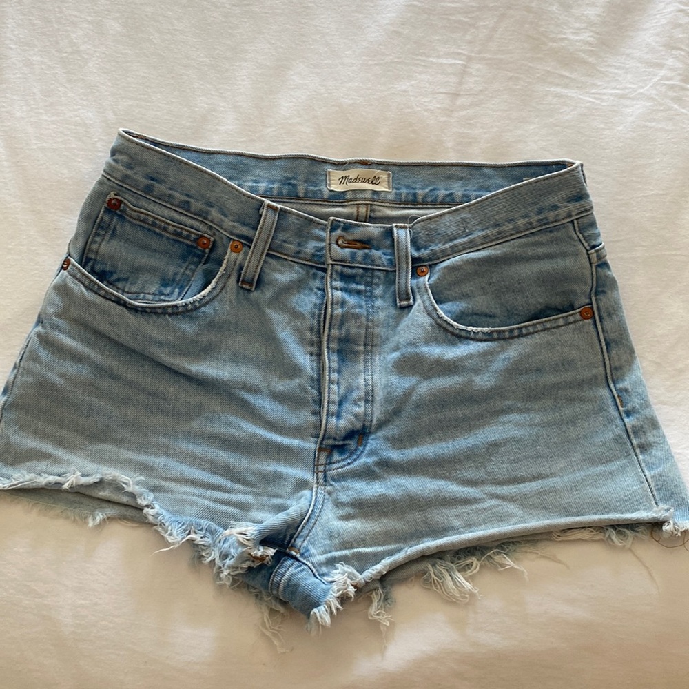 MADEWELL relaxed denim shorts